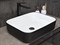 GID Раковина Nc366 52205 накладная белая / черная 50x39x13 GID-52205
