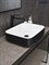 GID Раковина Nc366 52205 накладная белая / черная 50x39x13 GID-52205
