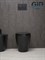 GID Унитаз приставной TRS-263BM 62212Y черный матовый 56x36x41 GID-62212y