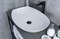 GID Раковина N9137 51177 накладная белая 56x40x16 GID-51177