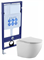 AQUATEK Комплект унитаз с инсталляцией SET ЕВРОПА с тонким сиденьем soft-close SET AQUATEK ЕВРОПА