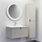 COMFORTY Тумба-умывальник подвесная Ереван 80 серый шёлк с раковиной 80E 00-00014864CF