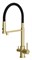 CERSANIT Zen Смеситель для кухни однорычажный с фильтром с гибким изливом золотой A68251