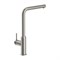 CERSANIT Flavis Смеситель для кухни однорычажный с выдвижным изливом сатин A68248