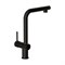 CERSANIT Flavis Смеситель для кухни однорычажный с выдвижным изливом два режима черный A68237
