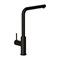CERSANIT Flavis Смеситель для кухни однорычажный с выдвижным изливом черный A68247