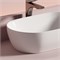 CERAMICA NOVA Twist Раковина накладная овальной формы 500x300x140 белый CN12001
