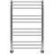 TERMINUS Полотенцесушитель водяной Соренто П12 500х800, нижнее подключение, G 1/2" ВР, с комплектом вентилей, хром 4670078530837