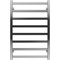 TERMINUS Полотенцесушитель водяной Ното П8 500x800, нижнее подключение, G 1/2" ВР, хром 4670078544353