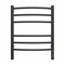 TERMINUS Классик П6 450х600 электро черный матовый ( new встроен диммер) Полотенцесушитель 4670078527578