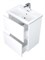 1MARKA New Aris Тумба под раковину подвесная ширина 60 см, цвет белый Ц0000011988