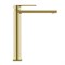 SANCOS Studio Смеситель для раковины высокий, брашированное золото, PVD покрытие, арт. SC9016BG SC9016BG