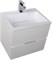 AQUANET Тумба под раковину подвесная Алвита 60 белый AQUANET-184301