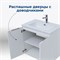 AQUANET Тумба под раковину подвесная Алвита New 70 2 дверцы, белый матовый AQUANET-303905 - фото 303605 AQUANET Тумба под раковину подвесная Алвита New 70 2 дверцы, белый матовый AQUANET-303905 - фото 303605