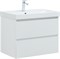 AQUANET Тумба под раковину подвесная Альтера 70 белый матовый AQUANET-337155 - фото 303947 AQUANET Тумба под раковину подвесная Альтера 70 белый матовый AQUANET-337155 - фото 303947
