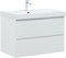 AQUANET Тумба под раковину подвесная Альтера 80 белый матовый AQUANET-337156 - фото 303960 AQUANET Тумба под раковину подвесная Альтера 80 белый матовый AQUANET-337156 - фото 303960