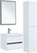 AQUANET Тумба под раковину подвесная Беркли 60 белый/дуб рошелье AQUANET-254289 - фото 304271 AQUANET Тумба под раковину подвесная Беркли 60 белый/дуб рошелье AQUANET-254289 - фото 304271