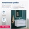 AQUANET Тумба под раковину подвесная Беркли 80 белый глянец (2 ящика) AQUANET-302351 - фото 304280 AQUANET Тумба под раковину подвесная Беркли 80 белый глянец (2 ящика) AQUANET-302351 - фото 304280