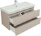 AQUANET Тумба под раковину подвесная Вега 2.0 100 бежевый AQUANET-337939