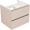 AQUANET Тумба под раковину подвесная Вега 2.0 60 бежевый AQUANET-337941