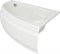 CERSANIT Ванна асимметричная JOANNA 160x95 правая WA-JOANNA*160-R CERSANIT Ванна асимметричная JOANNA 160x95 правая WA-JOANNA*160-R