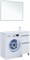 AQUANET Тумба под раковину напольная Вега 40 белый глянец AQUANET-329122