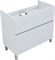 AQUANET Тумба под раковину напольная Вега 90 напольная, белый глянец AQUANET-344124