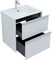 AQUANET Тумба под раковину подвесная Вита 60 белый матовый AQUANET-330473
