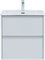 AQUANET Тумба под раковину подвесная Вита 60 белый матовый AQUANET-330473