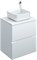 AQUANET Тумба под раковину подвесная Джейн 60 белый матовый AQUANET-313284