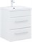AQUANET Тумба под раковину подвесная Лукка 60 белый AQUANET-302396
