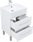 AQUANET Тумба под раковину подвесная Лукка 60 белый AQUANET-302396