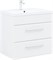 AQUANET Тумба под раковину подвесная Лукка 75 белый AQUANET-302397