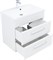 AQUANET Тумба под раковину подвесная Лукка 75 белый AQUANET-302397
