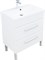AQUANET Тумба под раковину подвесная Лукка 75 белый AQUANET-302397