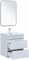 AQUANET Тумба под раковину подвесная Нота New 60 белый глянец AQUANET-335417