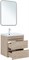 AQUANET Тумба под раковину подвесная Нота New 60 дуб светлый AQUANET-334197
