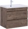 AQUANET Тумба под раковину подвесная Нота New 75 дуб веллингтон табак AQUANET-334192 - фото 306892 AQUANET Тумба под раковину подвесная Нота New 75 дуб веллингтон табак AQUANET-334192 - фото 306892