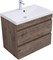 AQUANET Тумба под раковину подвесная Нота New 75 дуб веллингтон табак AQUANET-334192 - фото 306896 AQUANET Тумба под раковину подвесная Нота New 75 дуб веллингтон табак AQUANET-334192 - фото 306896