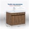 AQUANET Тумба под раковину подвесная Оптима 70 дуб рустикальный AQUANET-344796 - фото 307137