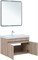 AQUANET Тумба под раковину подвесная Оптима 80 дуб светлый AQUANET-344805 - фото 307224 AQUANET Тумба под раковину подвесная Оптима 80 дуб светлый AQUANET-344805 - фото 307224