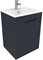 AQUANET Тумба под раковину подвесная Практика 50 маренго AQUANET-330452