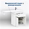 AQUANET Тумба под раковину напольная Токио 58 белый (напольная, 1 ящик, 2 дверцы) AQUANET-237745