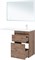 AQUANET Тумба под раковину напольная Токио 58 дуб веллингтон (напольная 2 ящика) AQUANET-333648