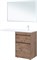 AQUANET Тумба под раковину напольная Токио 58 дуб веллингтон (напольная 2 ящика) AQUANET-333648