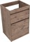 AQUANET Тумба под раковину напольная Токио 58 дуб веллингтон (напольная 2 ящика) AQUANET-333648
