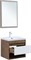 AQUANET Тумба под раковину подвесная Тренд 60 дуб рустикальный/белый сатин AQUANET-345117 - фото 307714 AQUANET Тумба под раковину подвесная Тренд 60 дуб рустикальный/белый сатин AQUANET-345117 - фото 307714