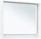 AQUANET Зеркало с подсветкой Милан 100 белый глянец AQUANET-306372