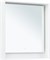 AQUANET Зеркало с подсветкой Милан 80 белый глянец AQUANET-306384