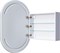 AQUANET Зеркальный шкаф Монте 60 белый, с LED подсветкой AQUANET-344788 - фото 307915 AQUANET Зеркальный шкаф Монте 60 белый, с LED подсветкой AQUANET-344788 - фото 307915
